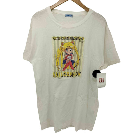 90s 旧BANDAIタグ 裾/袖シングル キャラクタープリント S/S Tシャツ メンズ