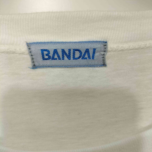 90s 旧BANDAIタグ 裾/袖シングル キャラクタープリント S/S Tシャツ メンズ