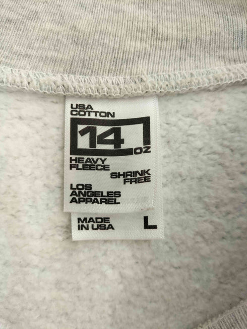 ロサンゼルスアパレル Los Angeles Apparel 14oz Heavy Fleece Crew Sweat メンズ import:L