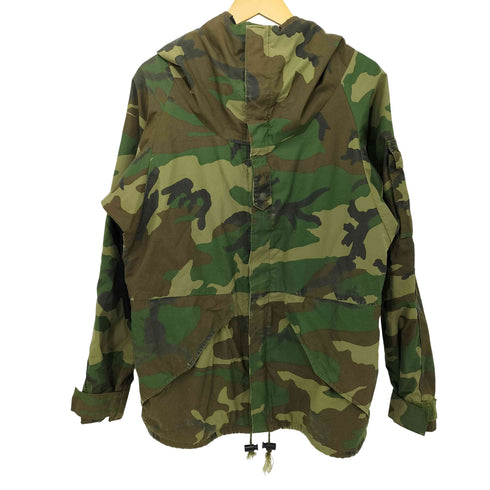 ユーエスアーミー U.S. ARMY 88年 ALPHA製 GORE-TEX ECWCS PARKA ウッドランドカモ パーカー メンズ SMALL - REGULAR