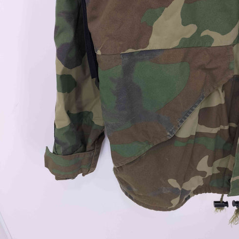 ユーエスアーミー U.S. ARMY 88年 ALPHA製 GORE-TEX ECWCS PARKA ウッドランドカモ パーカー メンズ SMALL - REGULAR