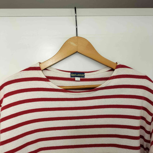 produit en bretagne ブルターニュ ボーダー L/S Tシャツ バスク メンズ 4