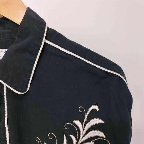 パンハンドルスリム Panhandle Slim 90s 刺繍 L/S ウエスタンシャツ メンズ import:L