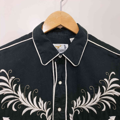 パンハンドルスリム Panhandle Slim 90s 刺繍 L/S ウエスタンシャツ メンズ import:L