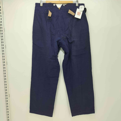 French vintage PARIS刻印シンチバック ユーロ ワークパンツ メンズ