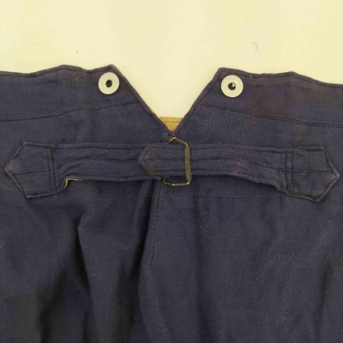 French vintage PARIS刻印シンチバック ユーロ ワークパンツ メンズ