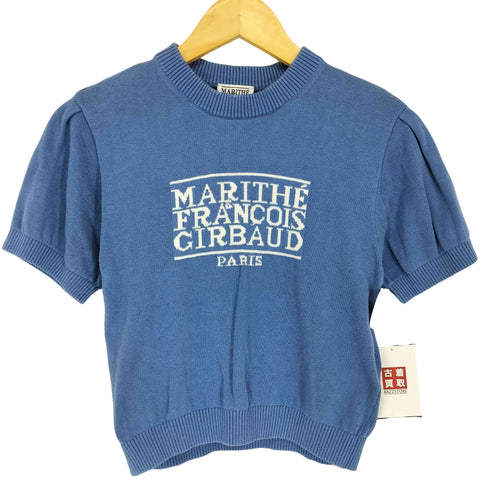 マリテフランソワジルボー MARITHE FRANCOIS GIRBAUD W CLASSIC LOGO HALF KNIT レディース import:S