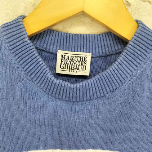 マリテフランソワジルボー MARITHE FRANCOIS GIRBAUD W CLASSIC LOGO HALF KNIT レディース import:S