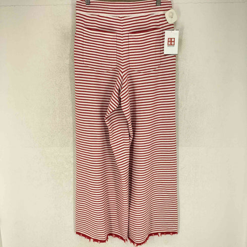 スライ SLY BORDER KNIT RELAX パンツ レディース FREE