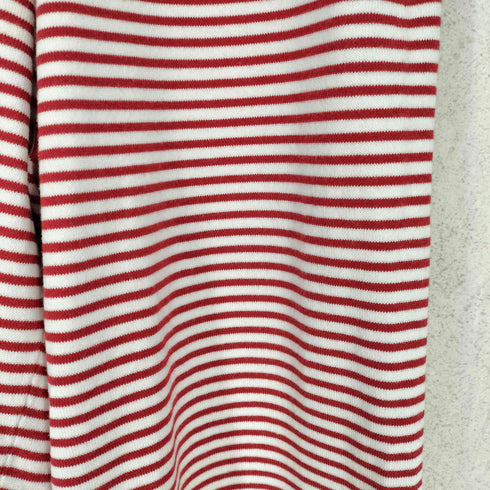 スライ SLY BORDER KNIT RELAX パンツ レディース FREE