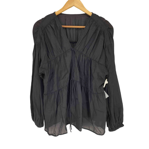 ユナイテッドアローズグリーンレーベルリラクシング UNITED ARROWS green label relaxing ボイル 2WAY ブラウス レディース