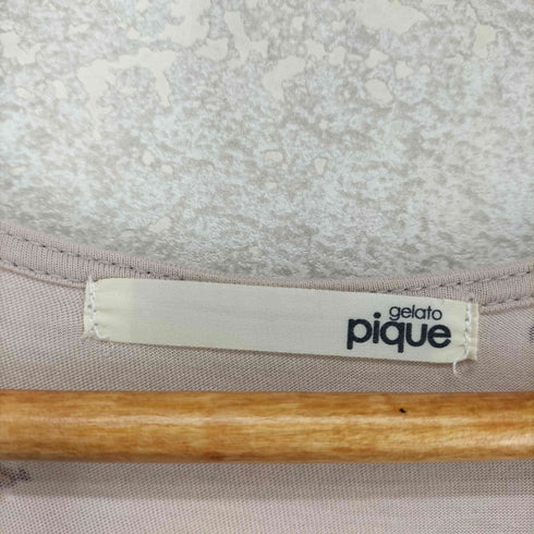 ジェラートピケ gelato pique ロングワンピース 花柄 ルームウェア レディース FREE