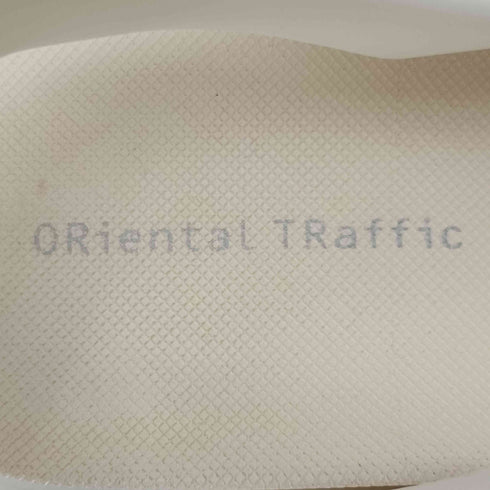 オリエンタルトラフィック ORiental TRaffic クロスベルト厚底サンダル レディース LL