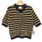 クラネ CLANE UNEVEN DOT HALF SLEEVE KNIT レディース FREE