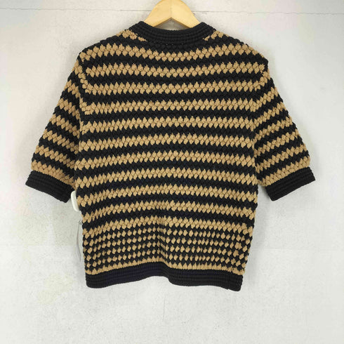 クラネ CLANE UNEVEN DOT HALF SLEEVE KNIT レディース FREE