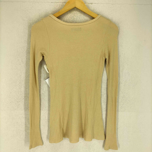 Lauren Moshi CAMEL サーマルカットソー Y2K レディース