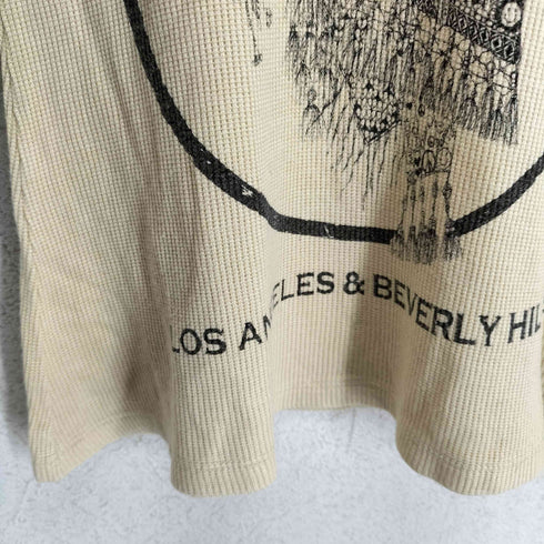 Lauren Moshi CAMEL サーマルカットソー Y2K レディース