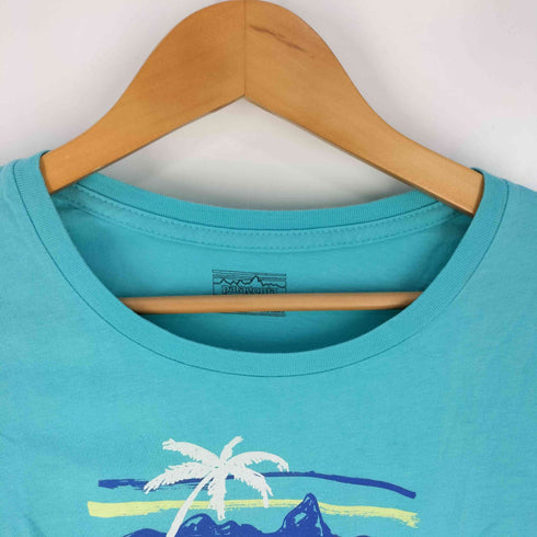 パタゴニア patagonia プリントクルーネックTシャツ レディース JPN:L