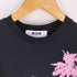 エムエスジーエム MSGM ロゴプリントクルーネックTシャツ レディース import:S