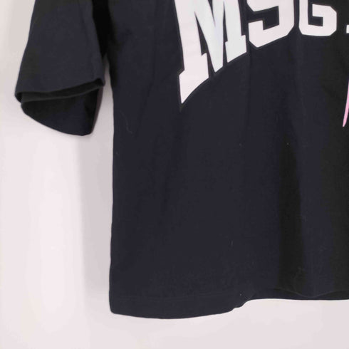 エムエスジーエム MSGM ロゴプリントクルーネックTシャツ レディース import:S
