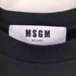 エムエスジーエム MSGM ロゴプリントクルーネックTシャツ レディース import:S