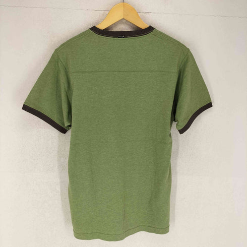 クイックシルバー Quiksilver フロントロゴプリントリンガーTシャツ メンズ JPN:L
