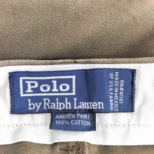 ポロバイラルフローレン Polo by RALPH LAUREN CLASSIC CHINO ANDREW PANT メンズ 34/32