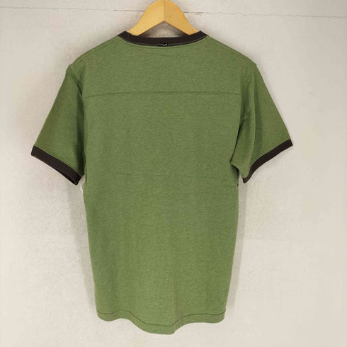 クイックシルバー Quiksilver フロントロゴプリントリンガーTシャツ メンズ JPN:L