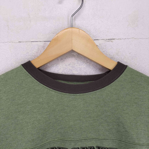 クイックシルバー Quiksilver フロントロゴプリントリンガーTシャツ メンズ JPN:L