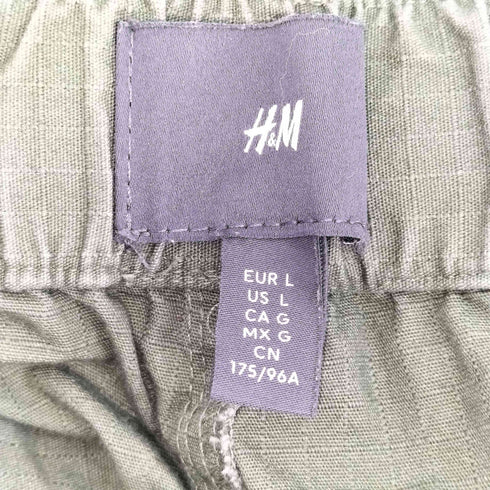 エイチアンドエム H&M ミリタリー カーゴパンツ メンズ L