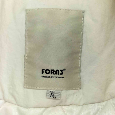 FORN3 中綿 ナイロン ジップアップ ジャケット メンズ import:XL
