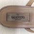 ヴァレンティノ Valentino スタッズ エナメル サンダル フラット レディース EUR:36