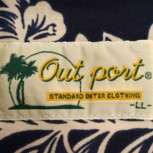 OUT PORT 総柄アロハシャツ メンズ JPN:XL