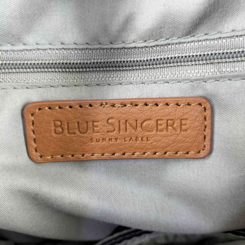 BLUE SINCERE 3WAY シボ革 レザー バックパック リュック レディース