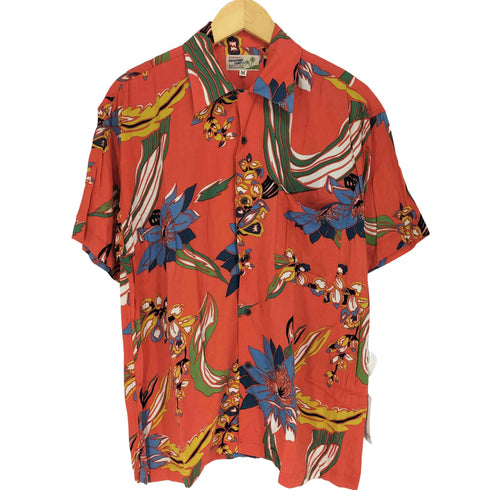 HAWAIIAN SHIRTS レーヨン総柄アロハシャツ メンズ JPN:M