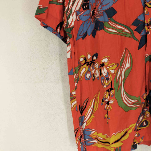 HAWAIIAN SHIRTS レーヨン総柄アロハシャツ メンズ JPN:M