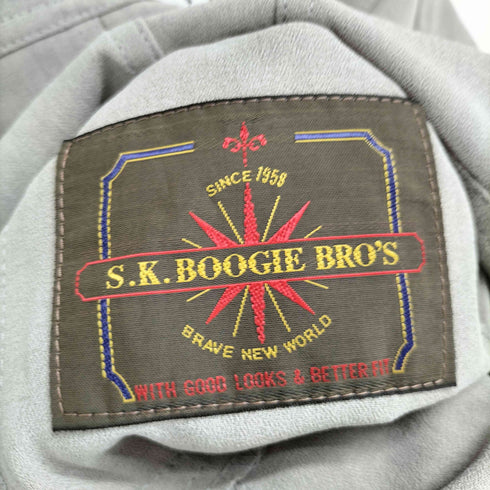 S.K.BOOGIE BRO'S クロップドトラッカージャケット メンズ
