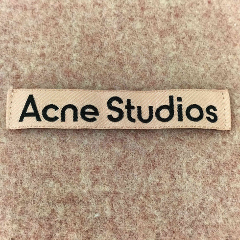アクネストゥディオズ ACNE STUDIOS Fringe Wool ScarF Skinny フリンジウールスカーフ ナロー レディース