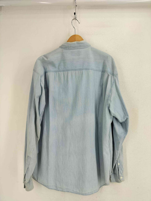 ドッカーズ DOCKERS 90S シャンブレー L/S BD シャツ メンズ import:XL