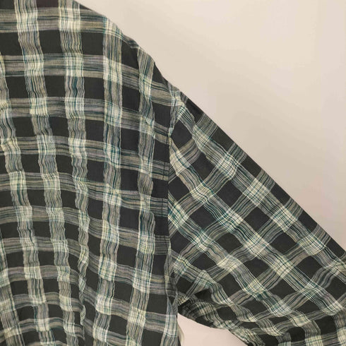 ザラ ZARA チェック柄 シワ加工 L/S シャツ メンズ JPN:XXL