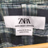 ザラ ZARA チェック柄 シワ加工 L/S シャツ メンズ JPN:XXL