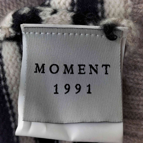 moment1991 ボーダーニット レディース
