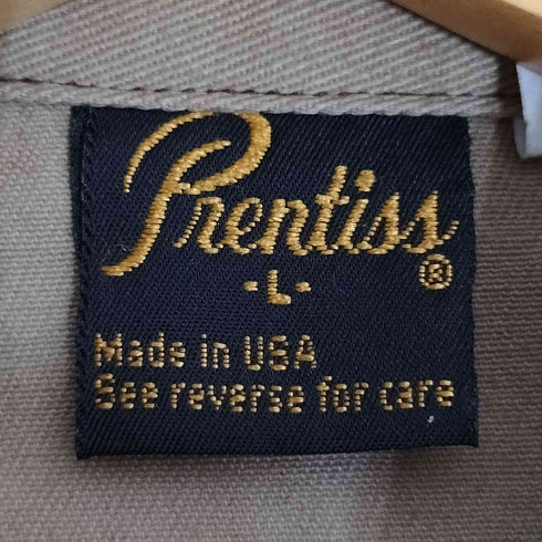 プレンティス Prentiss USA製 ウエスタンシャツ メンズ JPN:L