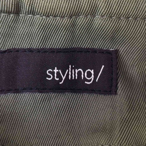 スタイリング styling バルーンスリーブ ミリタリーコート レディース JPN:1