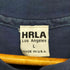 90-00S HRLA USA製 袖裾シングル 星条旗プリントクルーネックTシャツ メンズ import:L