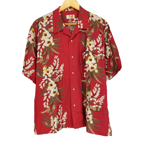 MANGO 総柄アロハシャツ メンズ JPN:L