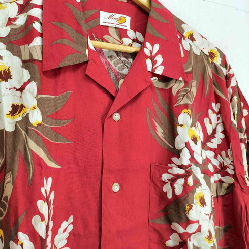 MANGO 総柄アロハシャツ メンズ JPN:L