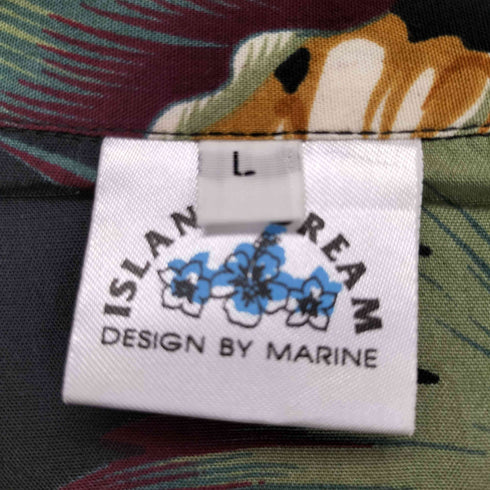 ISLAND DREAM 総柄アロハシャツ メンズ JPN:XL