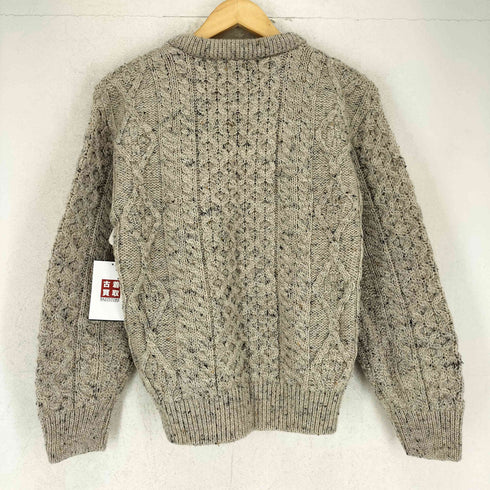 アランクラフト aran crafts 90s- カラーネップ フィッシャーマンニット レディース XS