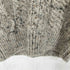アランクラフト aran crafts 90s- カラーネップ フィッシャーマンニット レディース XS